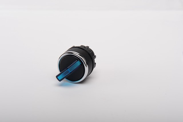 Spare Part (0-I) 60° Selector Stay Put Illuminated Blue Button Actuator